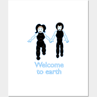 Welcome To Earth V3 Posters and Art